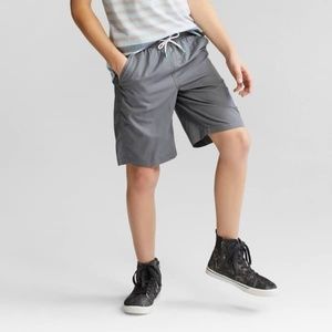 Boys' Gray Pull-on Shorts